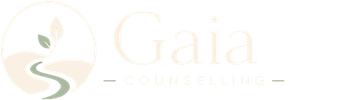 Gaia Counselling logo alt colors for footer