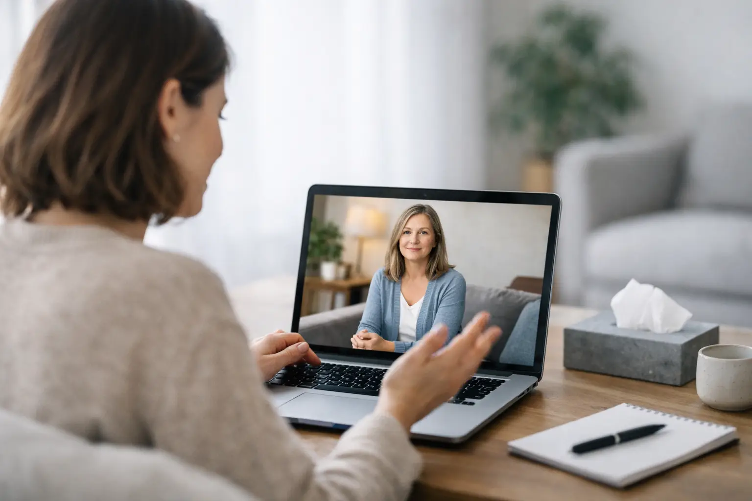 Online Counselling for What You Cannot Yet Name